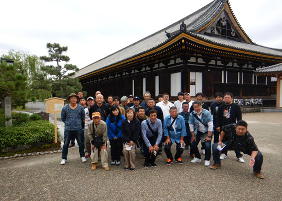 慰安旅行　三十三間堂