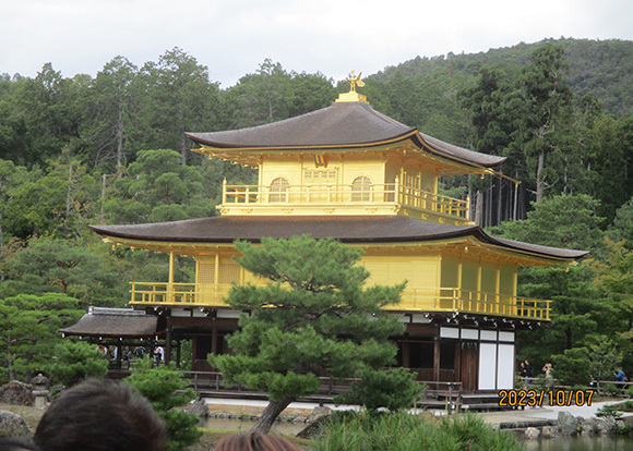 慰安旅行　金閣寺